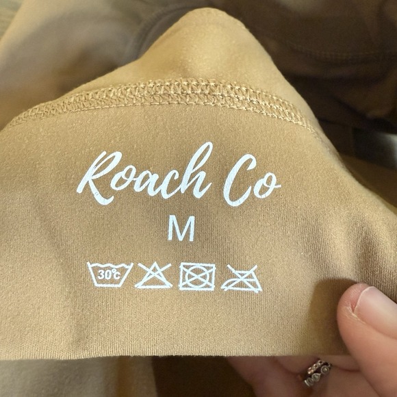 Roach Co Womens Medium Burgundy Sports Bra Active Wear Gym Athleisure Work Out - Picture 3 of 3